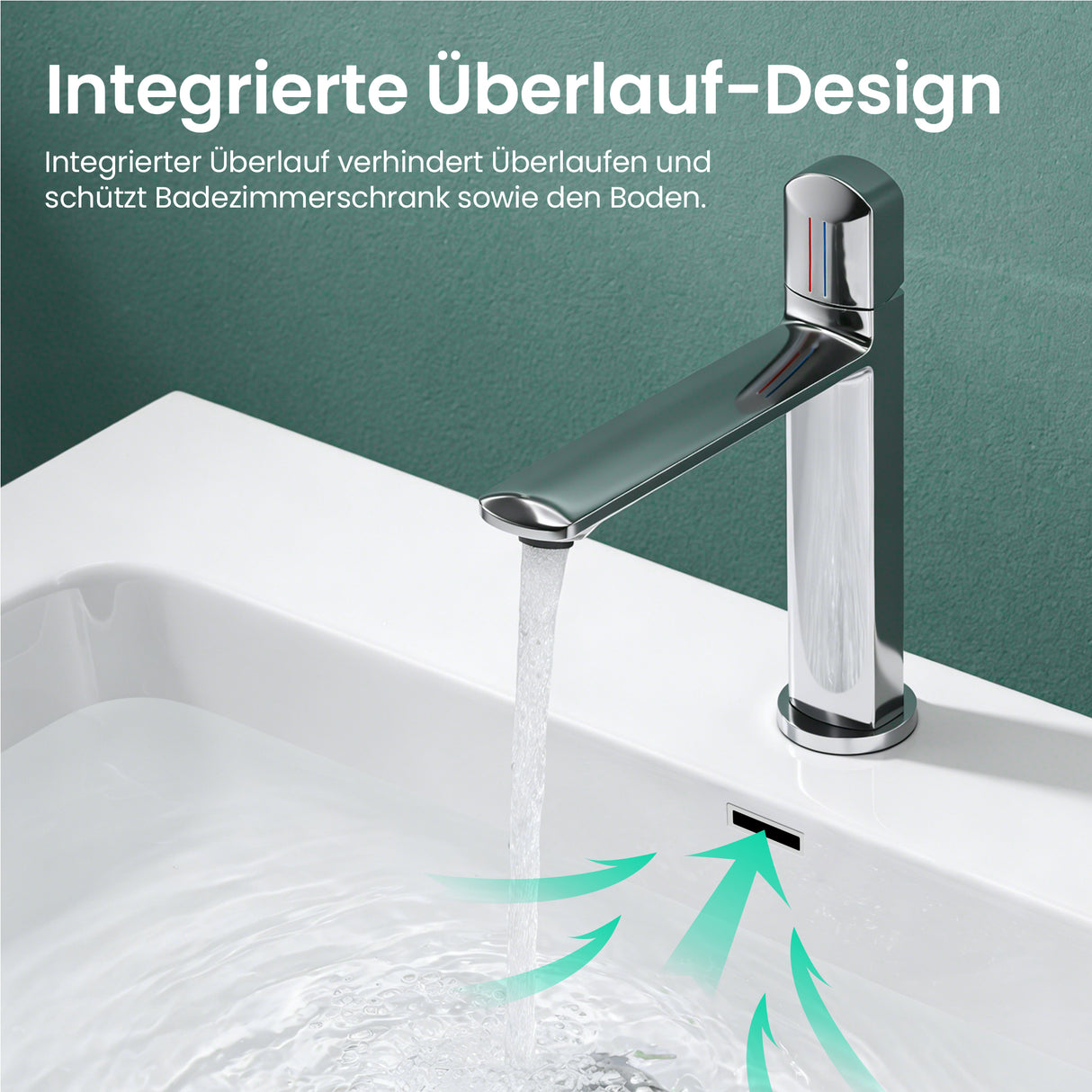 lavabo double Glasvilla, lavabo à poser, lavabo suspendu, lavabo en fonte minérale, meuble-lavabo Col830