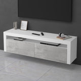 glasvilla Fernsehschrank TV Schrank Lowboard Hängeschrank 2 Türen mit Soft-Close Fernsehtisch für Wohnzimmer BTH: 160x40x46 cm Fernsehschrank01