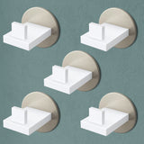 glasvilla Kleiderhaken Wandgarderobe Wandhaken aus Edelstahl Garderobenleiste Garderobenhaken Stalo-08+Stalo-09