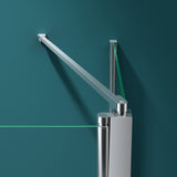 glasvilla Duschwand für Badewanne Badewannenwand Badewannenfaltwand 6mm Sicherheitsglas mit NANO-Versiegelung Badewannenaufsatz Badewannentrennwand Cortona116