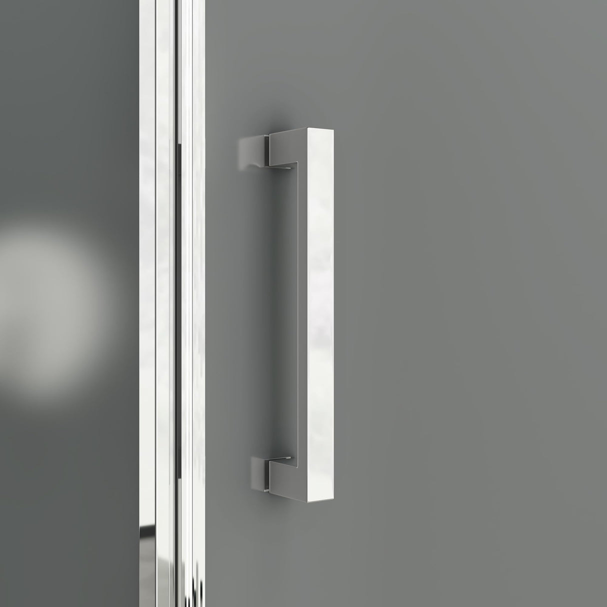 glasvilla Duschkabine Hebe-Senk-Mechanismus Milchglas Streifen 8mm ESG-Sicherheitsglas Nano-Beschichtung Rav36MS-Plus