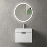 glasvilla Ensemble de Meubles de Salle de Bain | Tiroir à Fermeture Amortie et Montage Mural | Comprend Lavabo Lonato