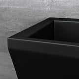 glasvilla Standwaschbecken Eckig Design Standwaschtisch Col07 Gussmarmor Design Waschplatz Waschsäule Standsäule