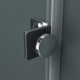 glasvilla Duschkabine Schiebetür Eckdusche 8mm ESG mit NANO-Beschichtung 4-Punkt Halterung Dusche Rav17-2K