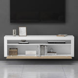 glasvilla Fernsehschrank TV Schrank Lowboard Hängeschrank 2 Türen mit Soft-Close Fernsehtisch für Wohnzimmer BTH: 160x40x46 cm Fernsehschrank01