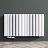 glasvilla Badheizkörper flach Mittelanschluss und Seitenanschluss Paneelheizkörper Badheizung Einlagig aus Stahl FV