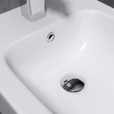 glasvilla Wand Bidet Keramik Bidet Hänge-Bidet WC-Bidet Formschön Weiß