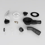 glasvilla Dusche Ablaufgarnitur für Duschwanne Duschtasse Abfluss Ablauf Siphon