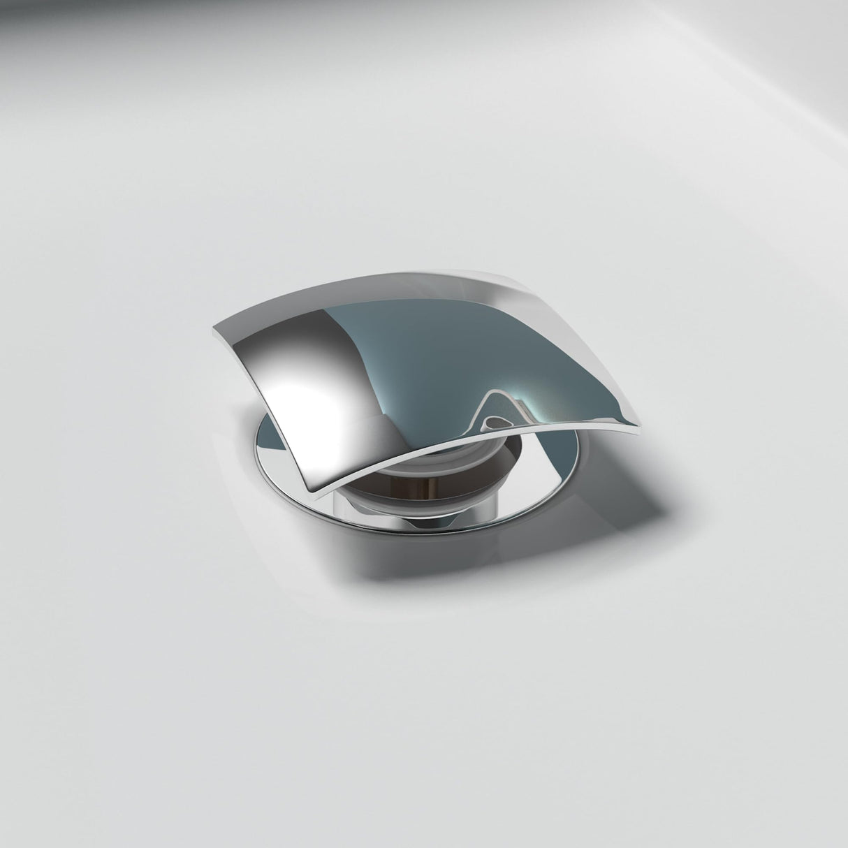 glasvilla Ablaufgarnitur Waschbeckenstöpsel | Waschtisch Stöpsel für alle DIN-Waschbecken