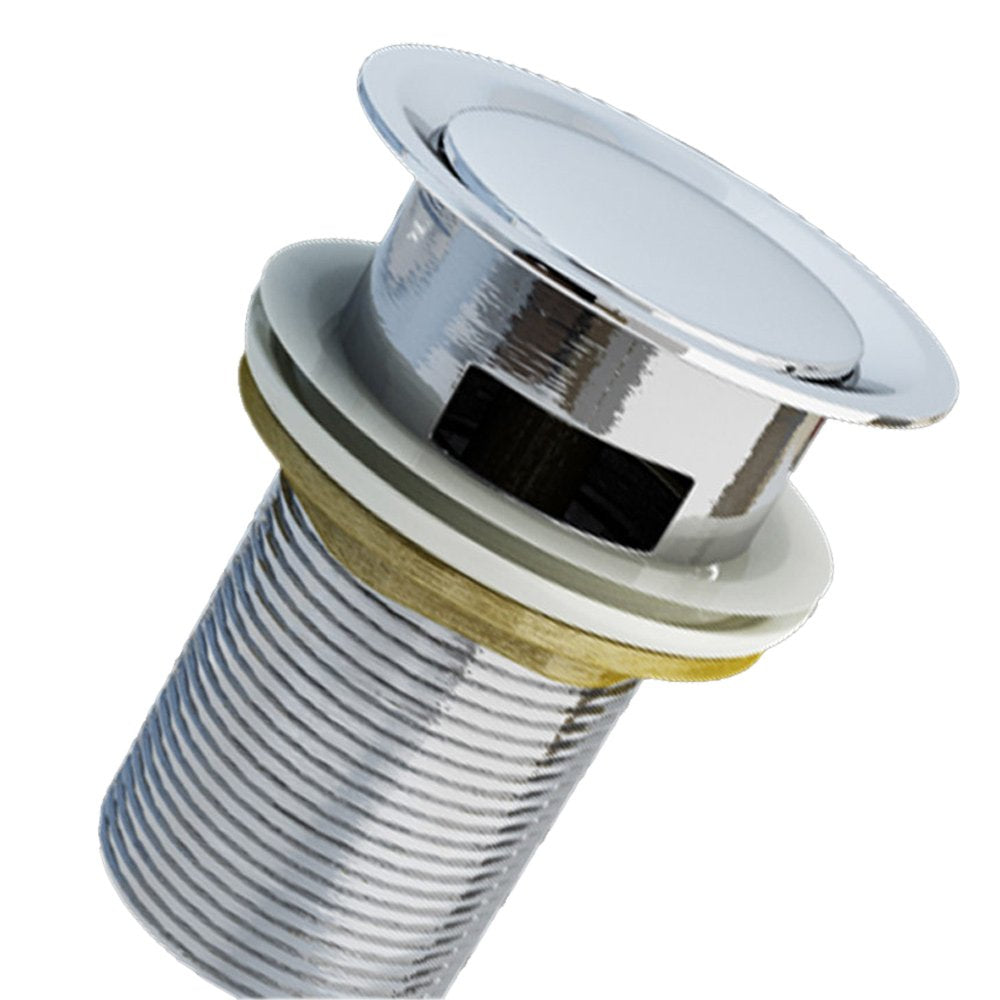 glasvilla Ablaufgarnitur Waschbeckenstöpsel | Waschtisch Stöpsel für alle DIN-Waschbecken