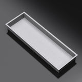 glasvilla Duschnische Bad  Wandnische befliesbar aus Edelstahl Duschregal einfache Montage