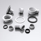 glasvilla Dusche Ablaufgarnitur für Duschwanne Duschtasse Abfluss Ablauf Siphon