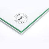 glasvilla Duschwand für Badewanne Badewannenwand faltbar 180° Sicherheitsglas mit NANO 90x140cm Badewannentrennwand Badewannenaufsatz Cortona1121