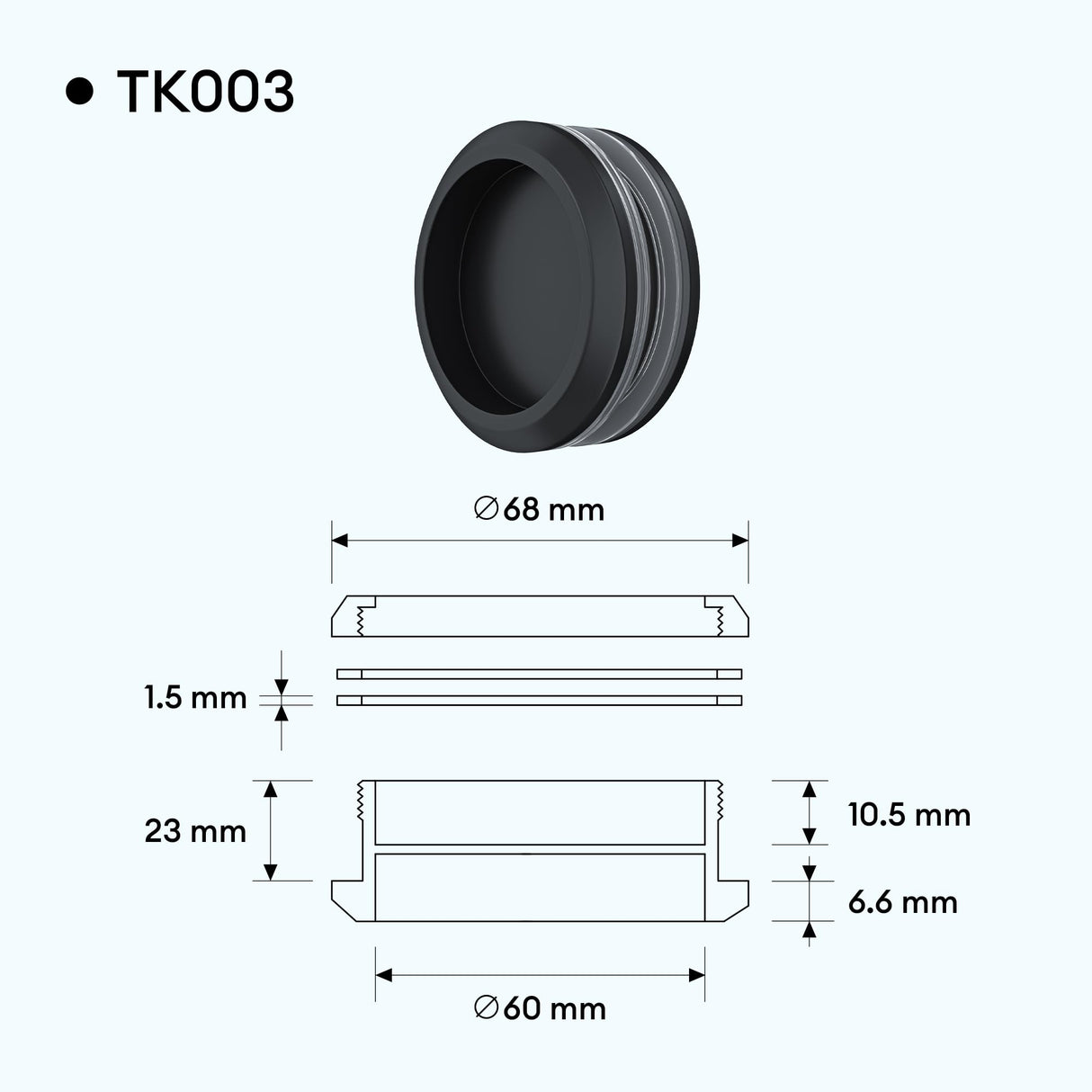 glasvilla Türgriff Zimmertürknopf Duschtürgriff Stangengriff Glastürgriffe Stoßgriff