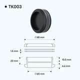 glasvilla Türgriff Zimmertürknopf Duschtürgriff Stangengriff Glastürgriffe Stoßgriff