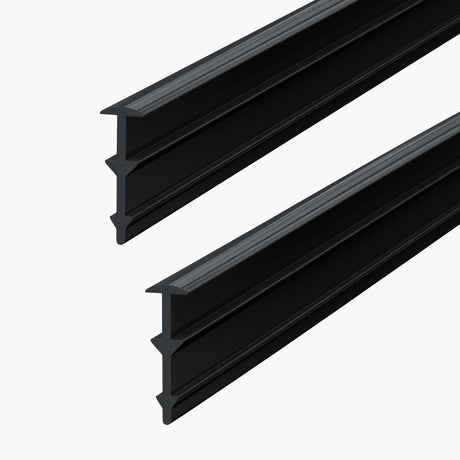 glasvilla Duschdichtung Dichtung Dusche Glastür für 6mm - 10mm Glasstärke Ersatzdichtung Duschwand Wanddichtung