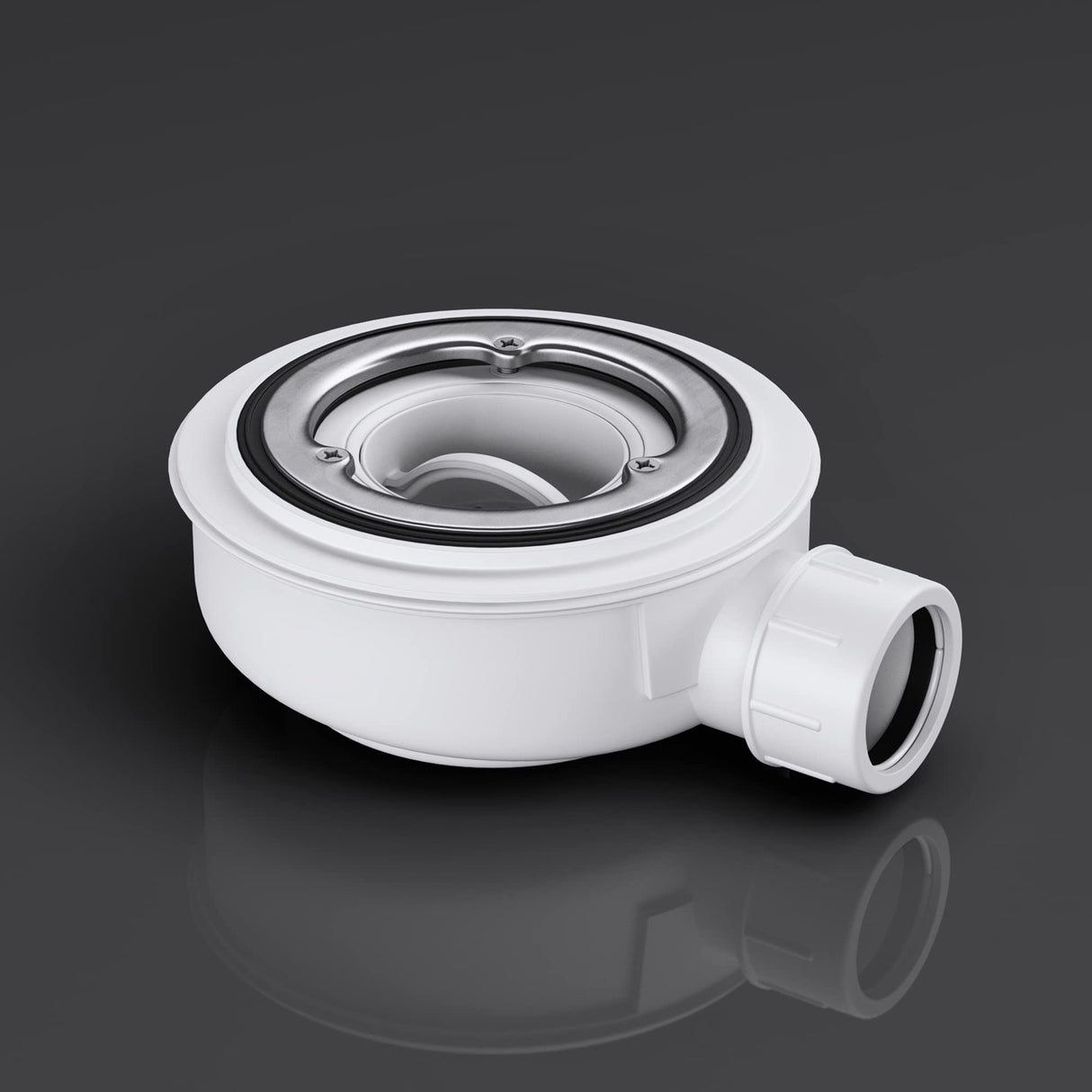 glasvilla Dusche Ablaufgarnitur für Duschwanne Duschtasse Abfluss Ablauf Siphon