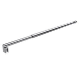 glasvilla Haltestange Duschwand Duschabtrennung Duschglaswand | Stabilisator für Walk in Dusche | um 180°schwenkbar für 6-10 mm Glasstärke