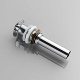 glasvilla Ablaufgarnitur Waschbeckenstöpsel | Waschtisch Stöpsel für alle DIN-Waschbecken