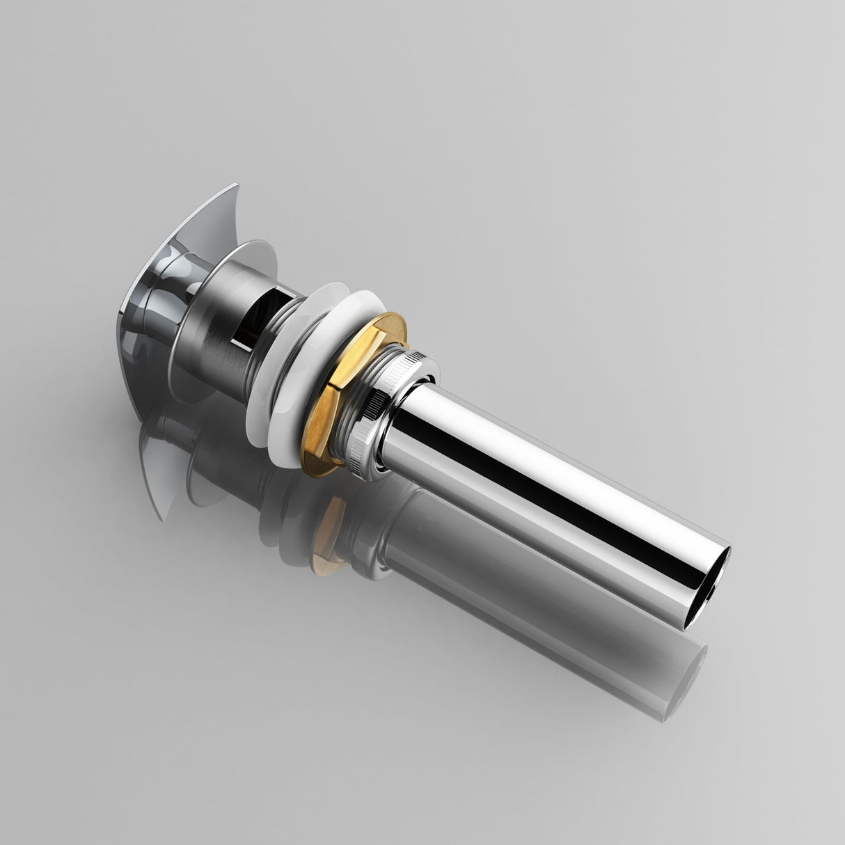 glasvilla Ablaufgarnitur Waschbeckenstöpsel | Waschtisch Stöpsel für alle DIN-Waschbecken