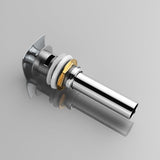 glasvilla Ablaufgarnitur Waschbeckenstöpsel | Waschtisch Stöpsel für alle DIN-Waschbecken