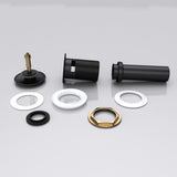 glasvilla Ablaufgarnitur Waschbeckenstöpsel | Waschtisch Stöpsel für alle DIN-Waschbecken