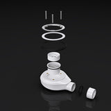 glasvilla Dusche Ablaufgarnitur für Duschwanne Duschtasse Abfluss Ablauf Siphon