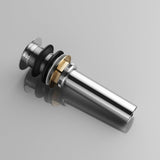 glasvilla Ablaufgarnitur Waschbeckenstöpsel | Waschtisch Stöpsel für alle DIN-Waschbecken