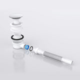 glasvilla Dusche Ablaufgarnitur für Duschwanne Duschtasse Abfluss Ablauf Siphon