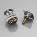 glasvilla Ablaufgarnitur Waschbeckenstöpsel | Waschtisch Stöpsel für alle DIN-Waschbecken