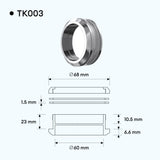 glasvilla Türgriff Zimmertürknopf Duschtürgriff Stangengriff Glastürgriffe Stoßgriff