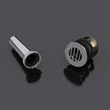 glasvilla Ablaufgarnitur Waschbeckenstöpsel | Waschtisch Stöpsel für alle DIN-Waschbecken