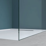 glasvilla Duschwand für Dusche Duschabtrennung Walk-In ESG-Sicherheitsglas 10mm NANO Glas BRAM1&3 Bremen2DM