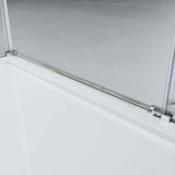 glasvilla Duschkabine 6mm Sicherheitsglas mit Easy-Clean durch NANO-Beschichtung Duschwand Duschabtrennung Ravenna05k-Plus