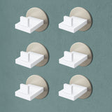 glasvilla Kleiderhaken Wandgarderobe Wandhaken aus Edelstahl Garderobenleiste Garderobenhaken Stalo-08+Stalo-09