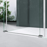 glasvilla Eckdusche Duschkabine Sicherheitsglas 8mm ESG beidseitige NANO-Beschichtung Schiebetür Dusche Ravenna17K