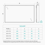glasvilla Spiegelschrank Bad mit Beleuchtung Badezimmerschrank Hängeschrank Badezimmerspiegel Spiegelschrank-01