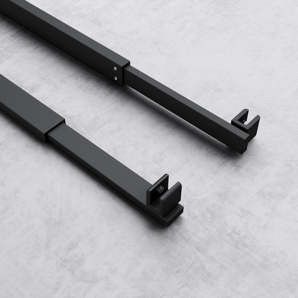 glasvilla Haltestange Duschwand Duschabtrennung Duschglaswand | Stabilisator für Walk in Dusche | um 180°schwenkbar für 6-10 mm Glasstärke