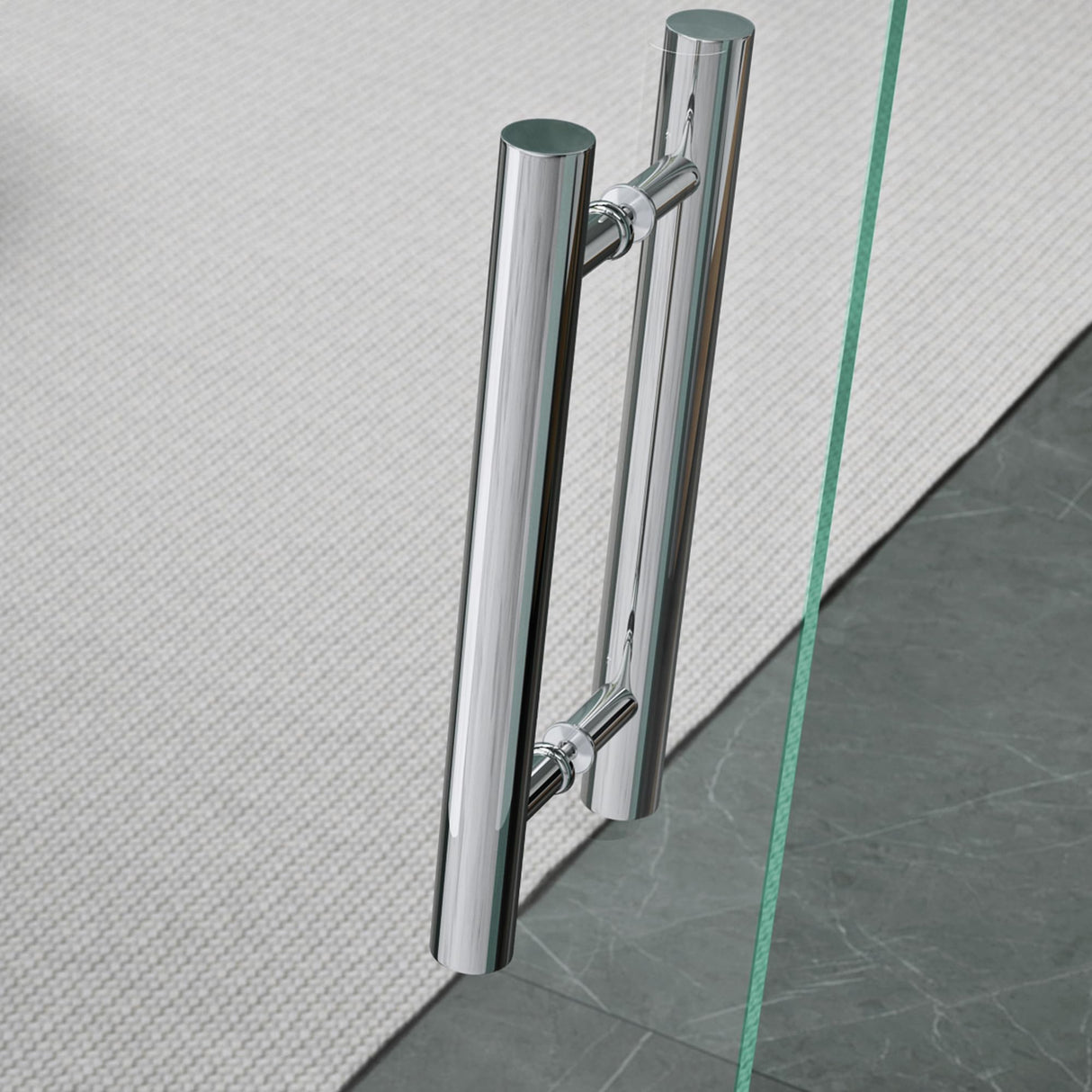 glasvilla Türgriff Zimmertürknopf Duschtürgriff Stangengriff Glastürgriffe Stoßgriff