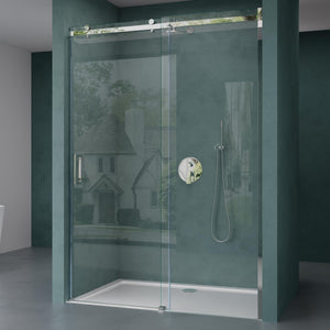 glasvilla Box Doccia per Nicchia Porta Doccia Scorrevole in Vetro di Sicurezza 8mm con Rivestimento Nano Box Cabina Doccia Incasso per Bagno Teramo04