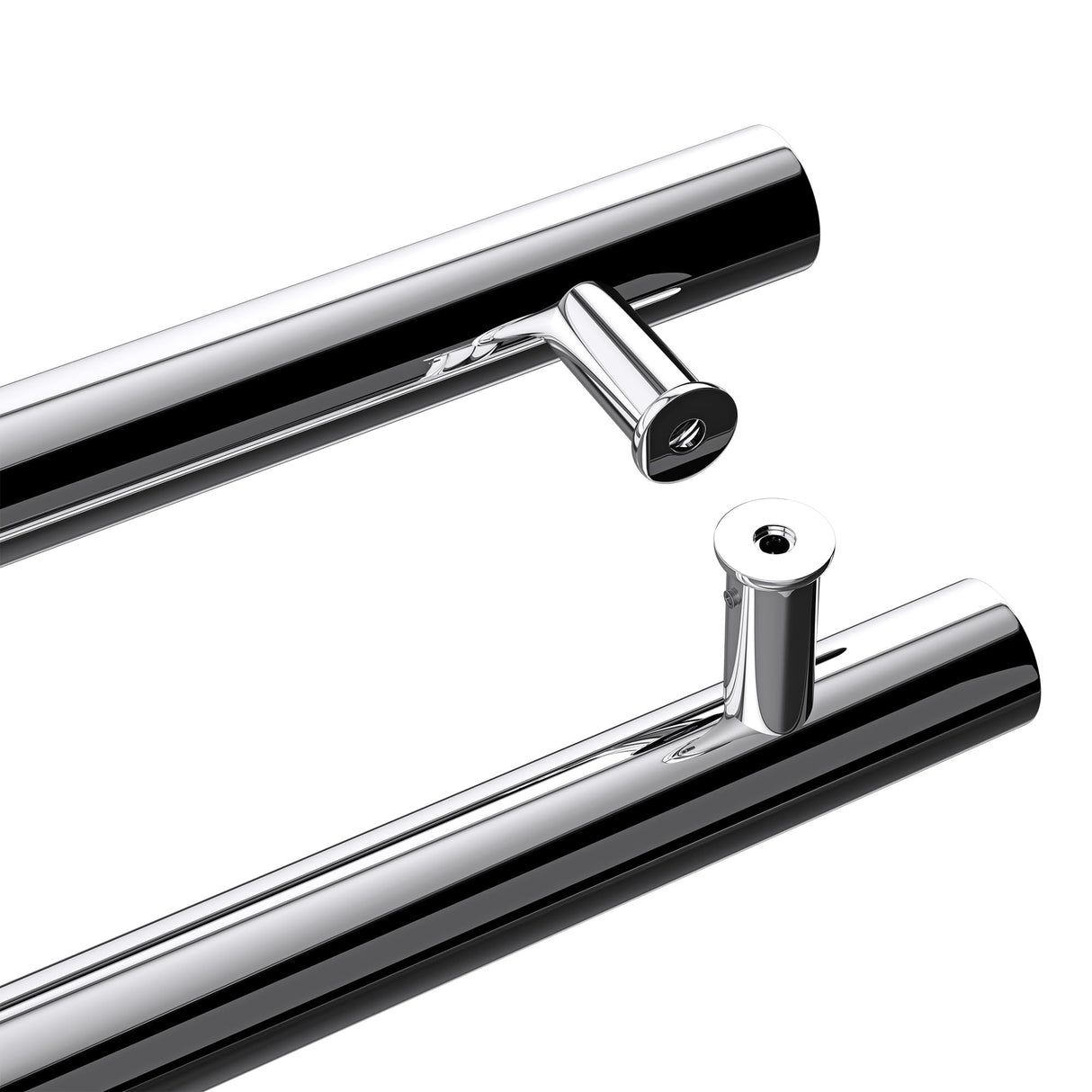 glasvilla Türgriff Zimmertürknopf Duschtürgriff Stangengriff Glastürgriffe Stoßgriff