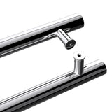 glasvilla Türgriff Zimmertürknopf Duschtürgriff Stangengriff Glastürgriffe Stoßgriff