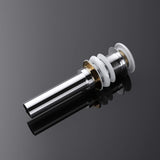 glasvilla Ablaufgarnitur Waschbeckenstöpsel | Waschtisch Stöpsel für alle DIN-Waschbecken