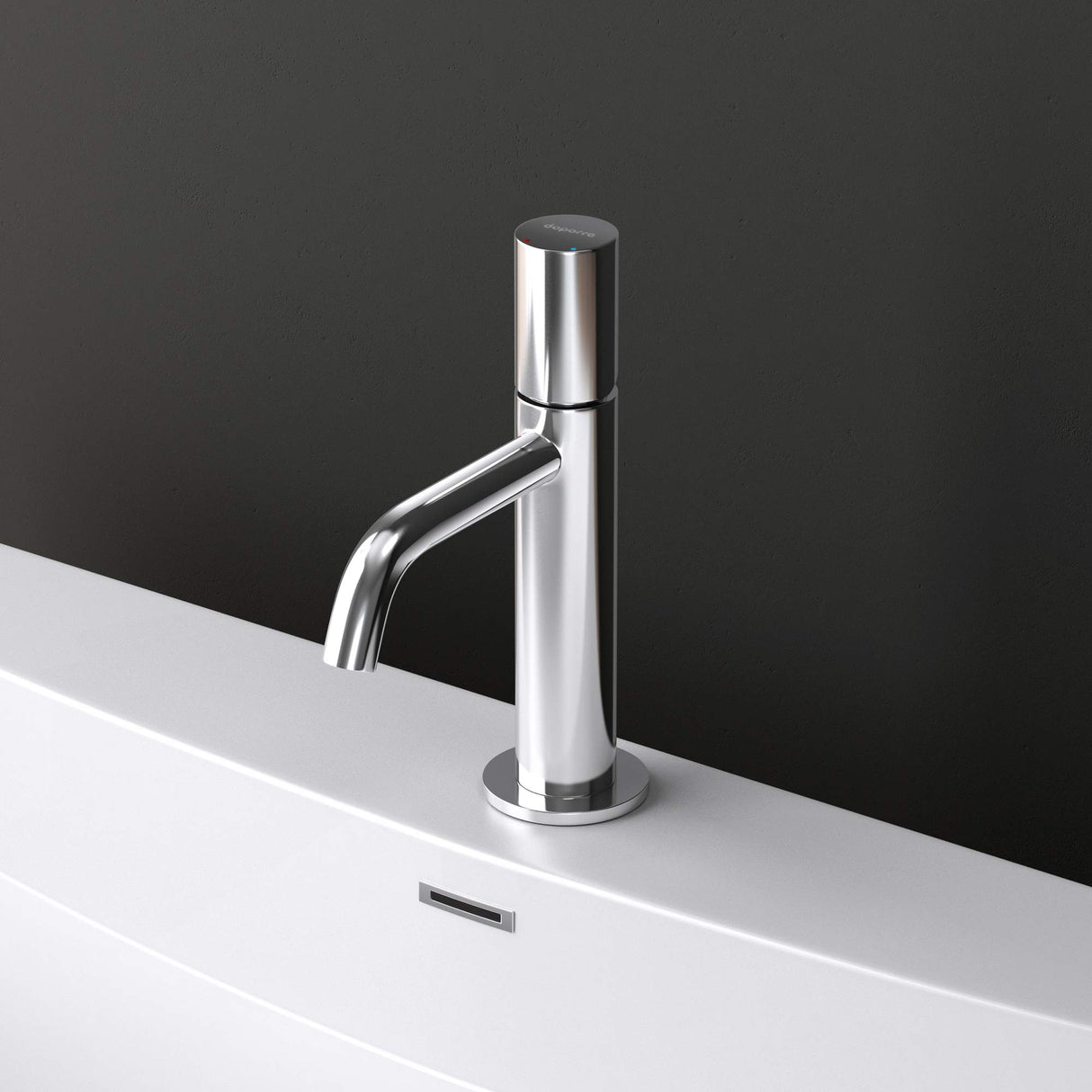 glasvilla Armatur Wasserhahn Bad Waschbeckenarmatur Badinstallationen Einhebelmischer WAO-7701