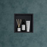 glasvilla Duschnische Bad  Wandnische befliesbar aus Edelstahl Duschregal einfache Montage