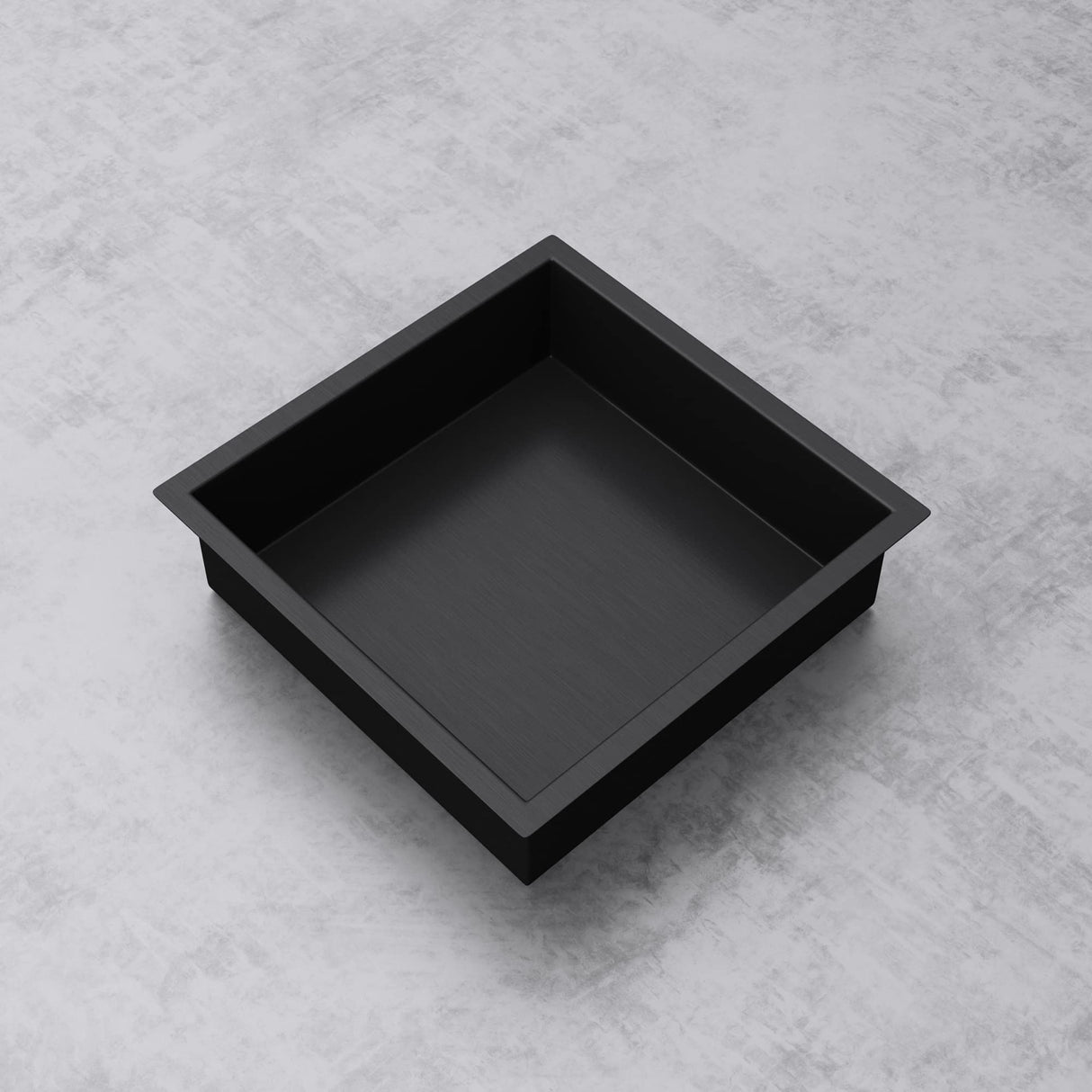 glasvilla Duschnische Bad  Wandnische befliesbar aus Edelstahl Duschregal einfache Montage