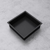 glasvilla Duschnische Bad  Wandnische befliesbar aus Edelstahl Duschregal einfache Montage