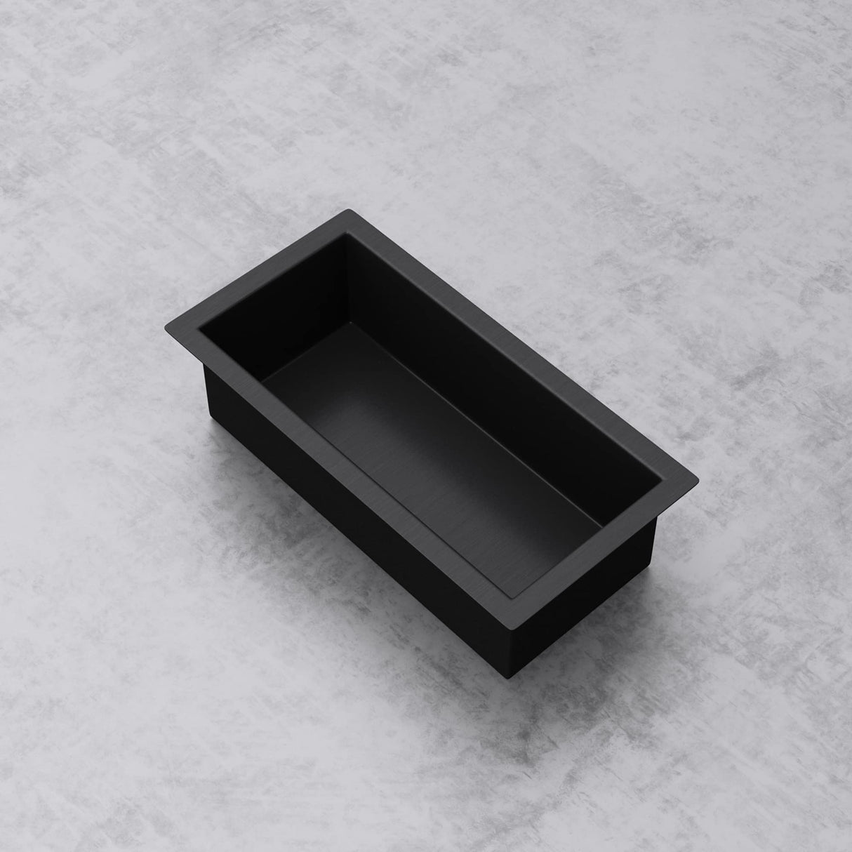 glasvilla Duschnische Bad  Wandnische befliesbar aus Edelstahl Duschregal einfache Montage