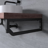 glasvilla Design Wandkonsole aus Edelstahl Waschtisch Halterung WH03