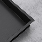 glasvilla Duschnische Bad  Wandnische befliesbar aus Edelstahl Duschregal einfache Montage